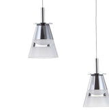 Alain Adjustable Metal Integrated LED Pendant - JONATHAN Y