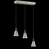 Alain Adjustable Metal Integrated LED Pendant - JONATHAN Y