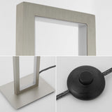 Johan 59.5" Modern Minimalist Aluminum Integrated Tower LED Floor Lamp - JONATHAN Y