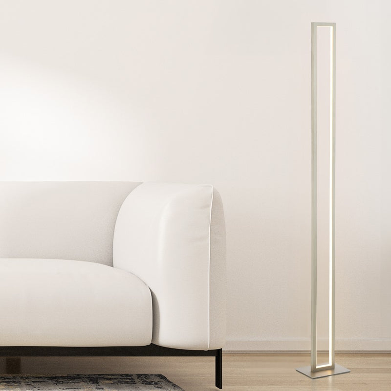 Johan 59.5" Modern Minimalist Aluminum Integrated Tower LED Floor Lamp - JONATHAN Y