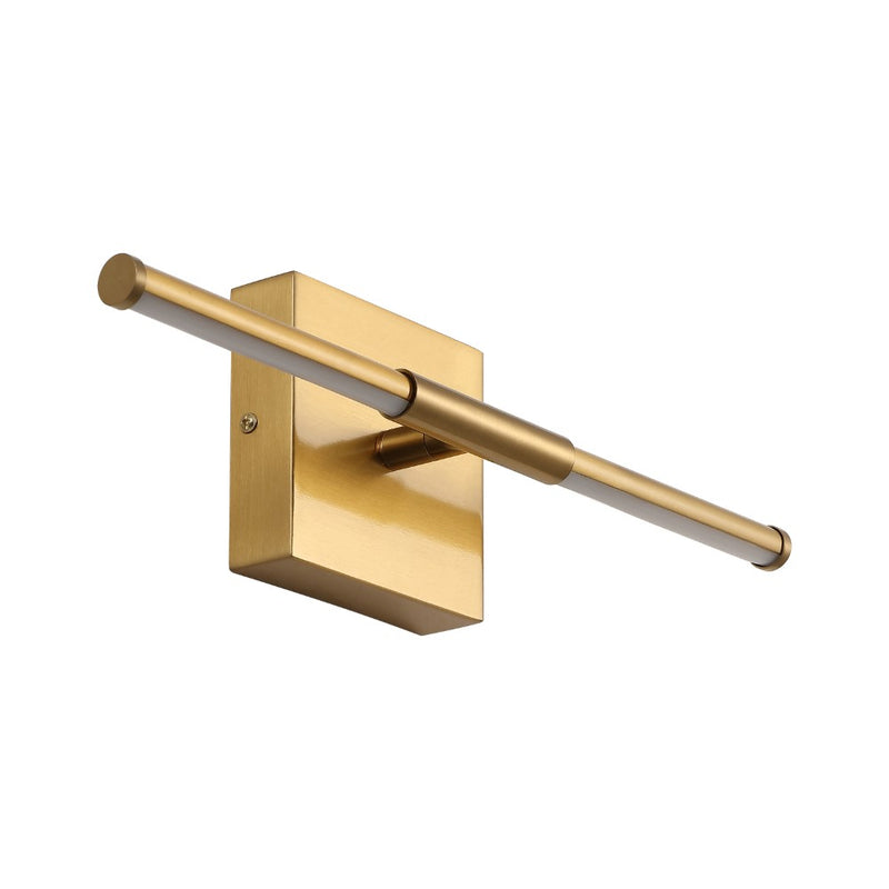 Makena Modern Minimalist Dimmable Integrated LED Metal Wall Sconce
