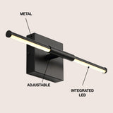 Makena Modern Minimalist Dimmable Integrated LED Metal Wall Sconce