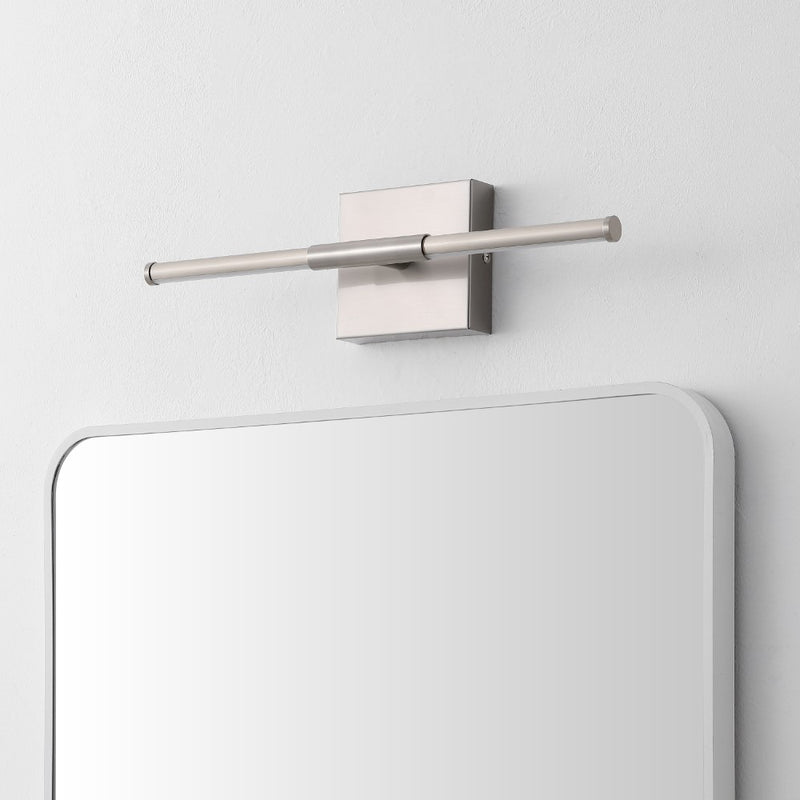 Makena Modern Minimalist Dimmable Integrated LED Metal Wall Sconce