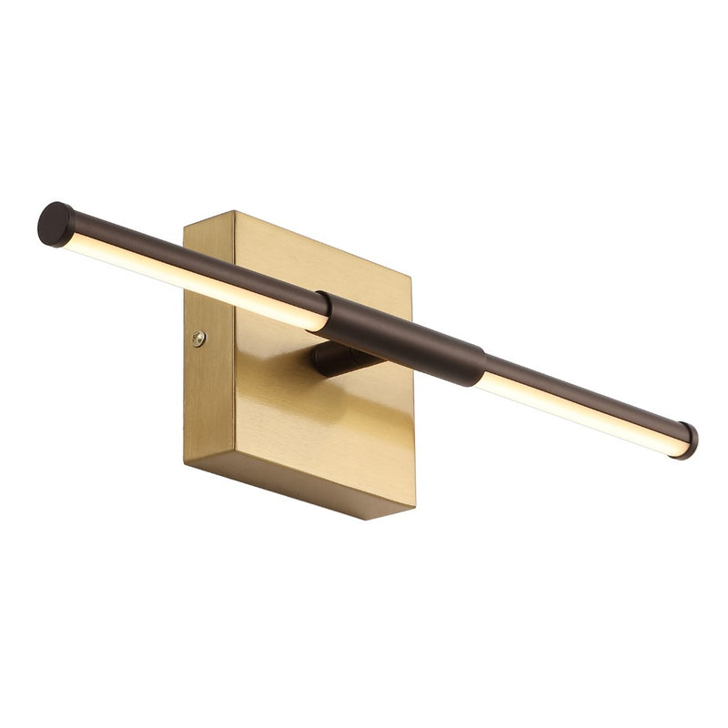 Makena Modern Minimalist Dimmable Integrated LED Metal Wall Sconce