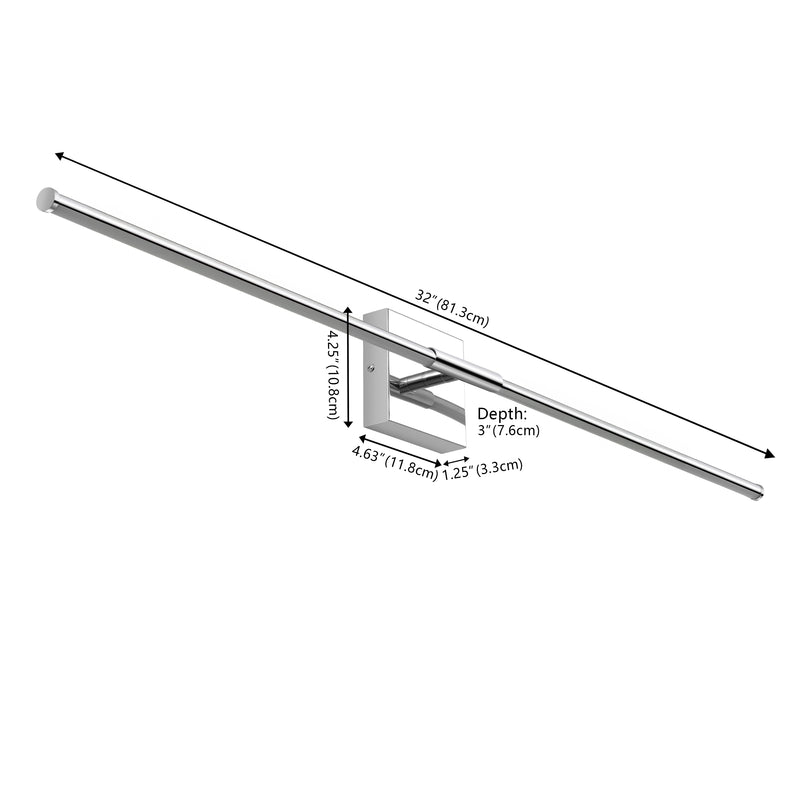 Makena Modern Minimalist Dimmable Integrated LED Metal Wall Sconce
