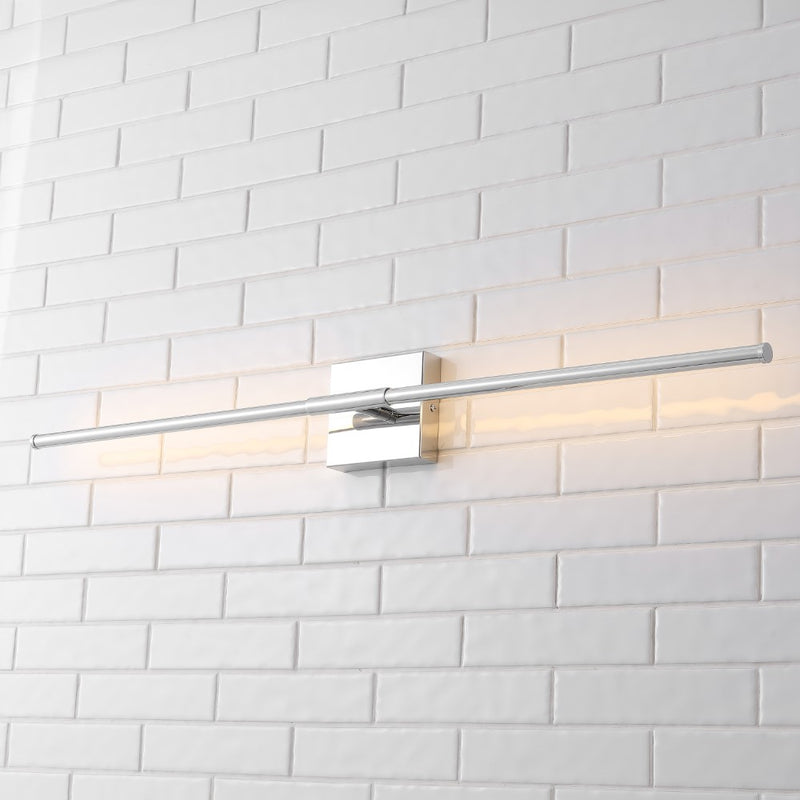 Makena Modern Minimalist Dimmable Integrated LED Metal Wall Sconce