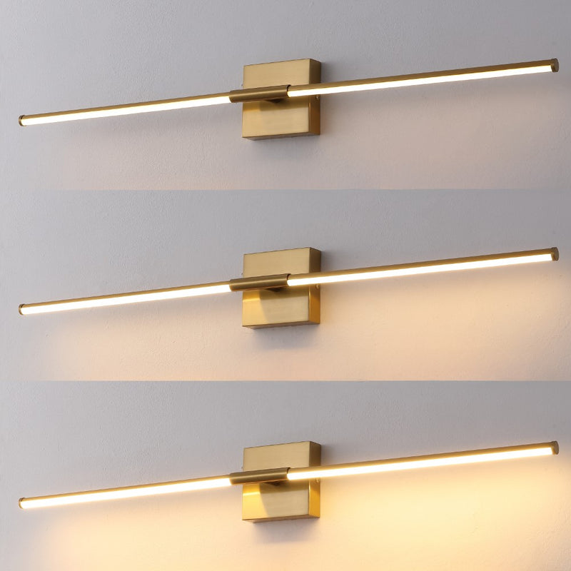 Makena Modern Minimalist Dimmable Integrated LED Metal Wall Sconce