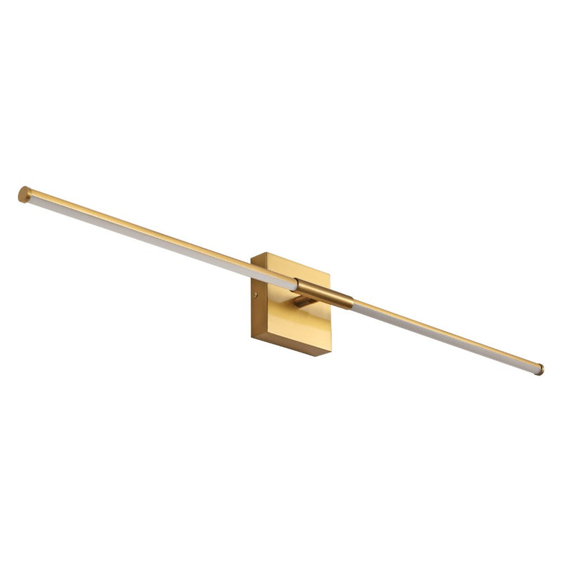 Makena Modern Minimalist Dimmable Integrated LED Metal Wall Sconce