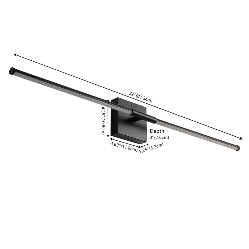 Makena Modern Minimalist Dimmable Integrated LED Metal Wall Sconce