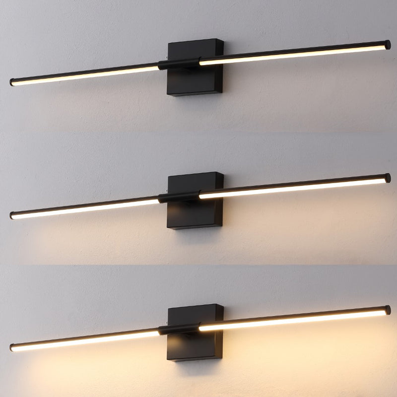 Makena Modern Minimalist Dimmable Integrated LED Metal Wall Sconce