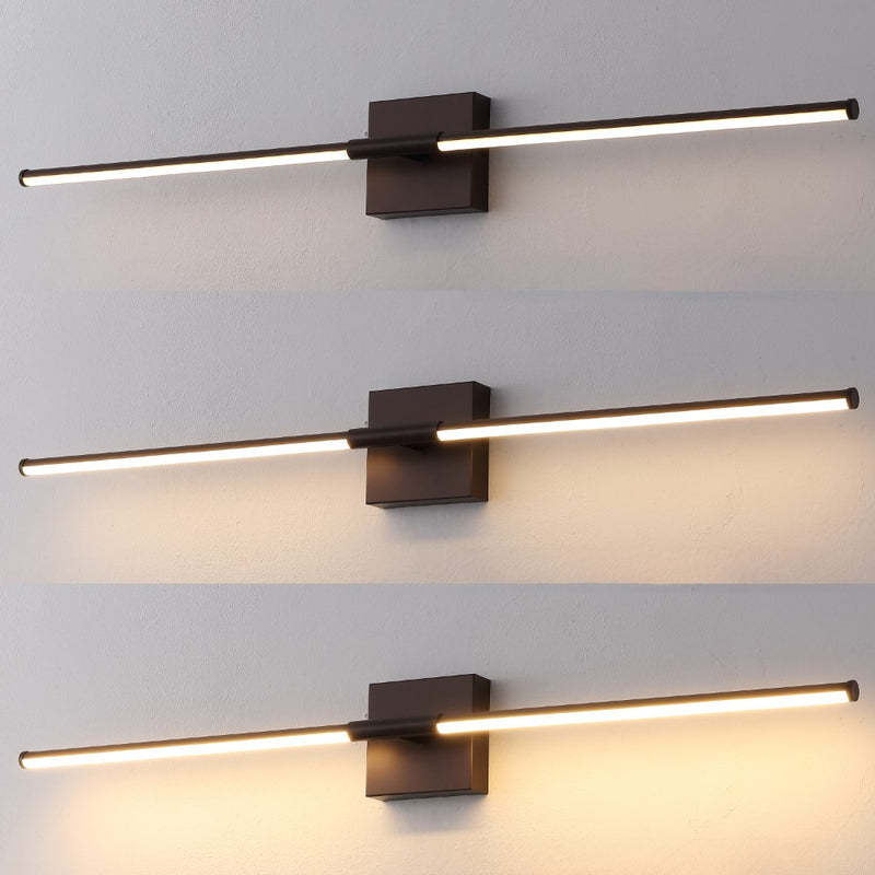 Makena Modern Minimalist Dimmable Integrated LED Metal Wall Sconce