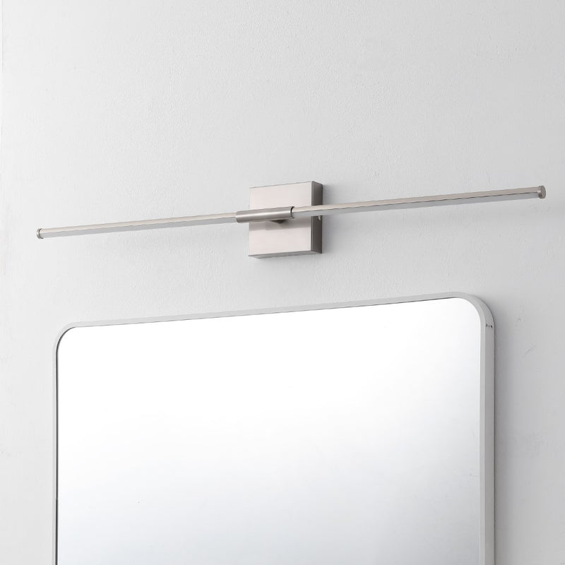 Makena Modern Minimalist Dimmable Integrated LED Metal Wall Sconce