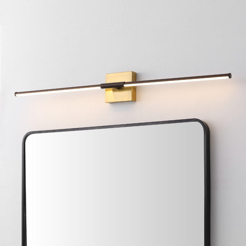 Makena Modern Minimalist Dimmable Integrated LED Metal Wall Sconce