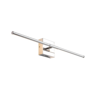 McKenna 28" Modern Minimalist Adjustable Dimmable Integrated LED Metal Wall Sconce