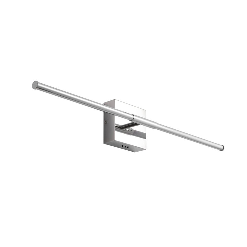 McKenna 28" Modern Minimalist Adjustable Dimmable Integrated LED Metal Wall Sconce
