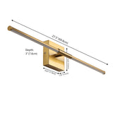 McKenna 28" Modern Minimalist Adjustable Dimmable Integrated LED Metal Wall Sconce