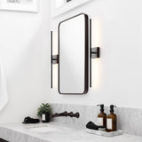 McKenna 28" Modern Minimalist Adjustable Dimmable Integrated LED Metal Wall Sconce