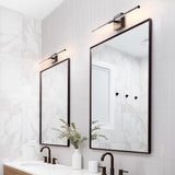 McKenna 28" Modern Minimalist Adjustable Dimmable Integrated LED Metal Wall Sconce
