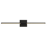 McKenna 28" Modern Minimalist Adjustable Dimmable Integrated LED Metal Wall Sconce