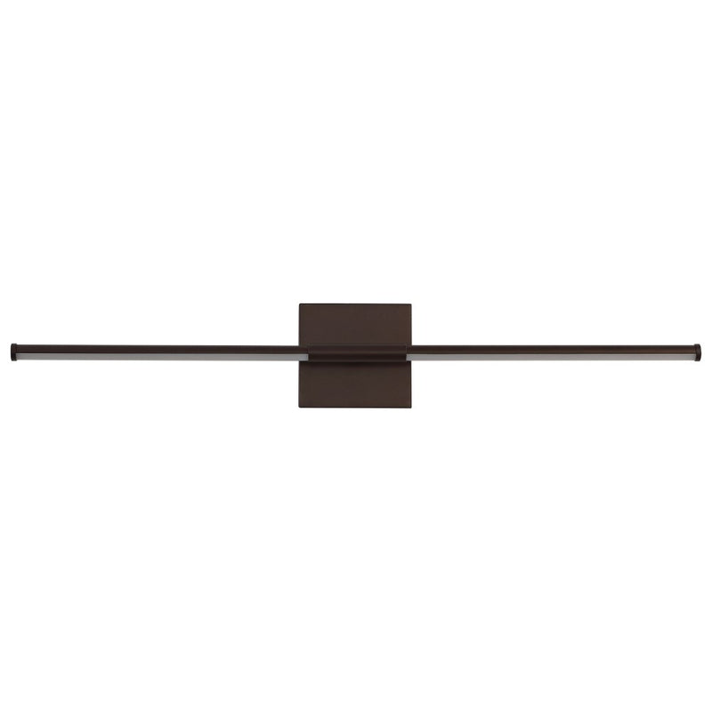 McKenna 28" Modern Minimalist Adjustable Dimmable Integrated LED Metal Wall Sconce