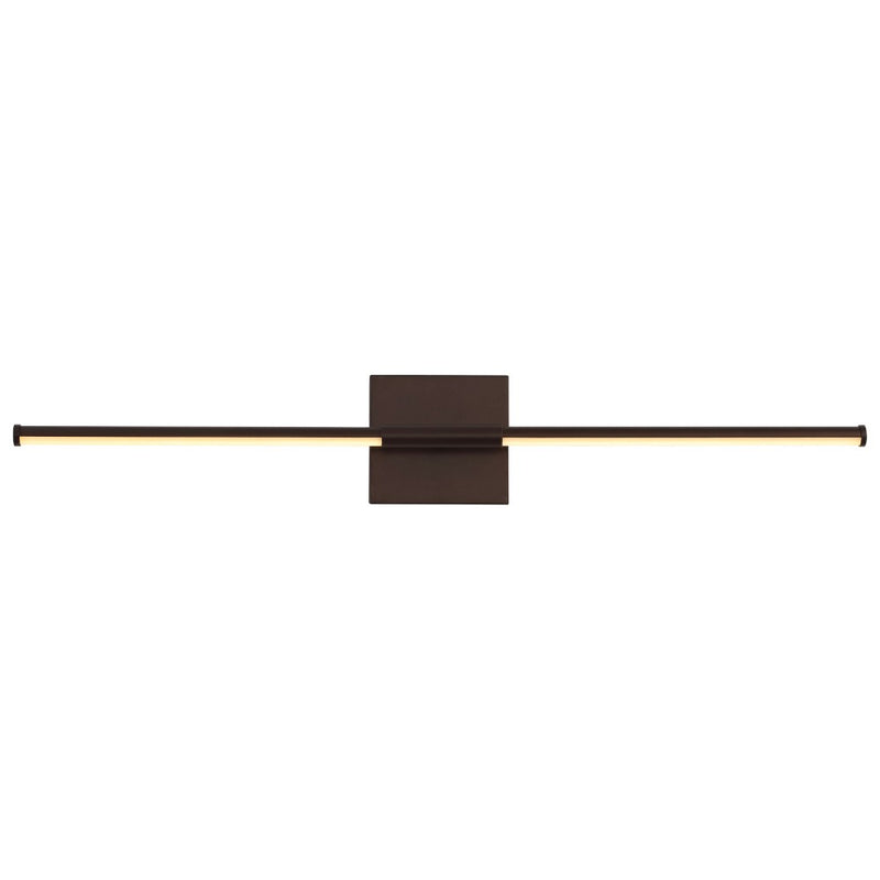 McKenna 28" Modern Minimalist Adjustable Dimmable Integrated LED Metal Wall Sconce