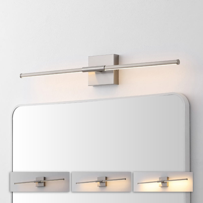 McKenna 28" Modern Minimalist Adjustable Dimmable Integrated LED Metal Wall Sconce
