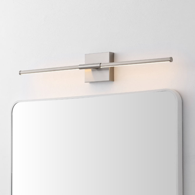 McKenna 28" Modern Minimalist Adjustable Dimmable Integrated LED Metal Wall Sconce