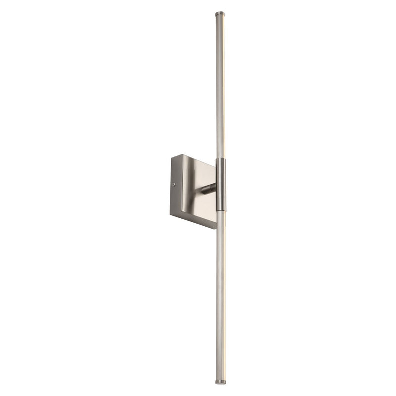 McKenna 28" Modern Minimalist Adjustable Dimmable Integrated LED Metal Wall Sconce