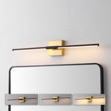 McKenna 28" Modern Minimalist Adjustable Dimmable Integrated LED Metal Wall Sconce