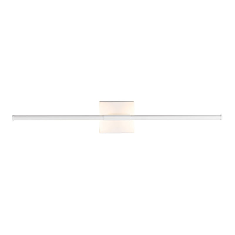 McKenna 28" Modern Minimalist Adjustable Dimmable Integrated LED Metal Wall Sconce