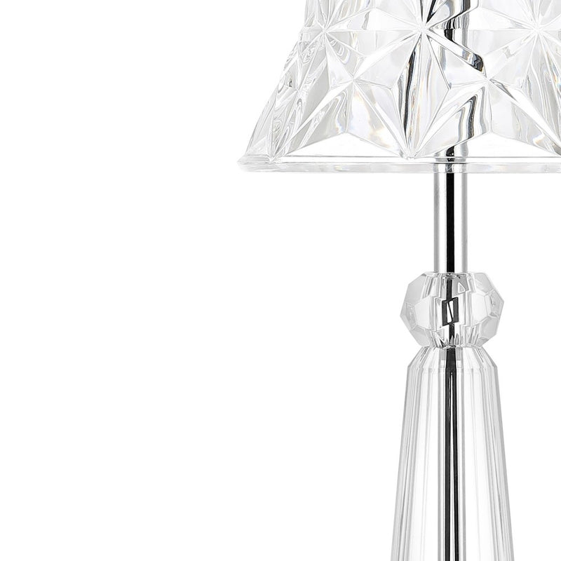 Madelyn 11.5" Bohemian Classic Acrylic Rechargeable Integrated LED Table Lamp - JONATHAN Y
