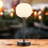 Natalia 12.25" Modern Minimalist Iron Rechargeable Integrated LED Table Lamp - JONATHAN Y