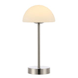 Xavier 12.5" Modern Minimalist Iron Rechargeable Integrated LED Table Lamp - JONATHAN Y
