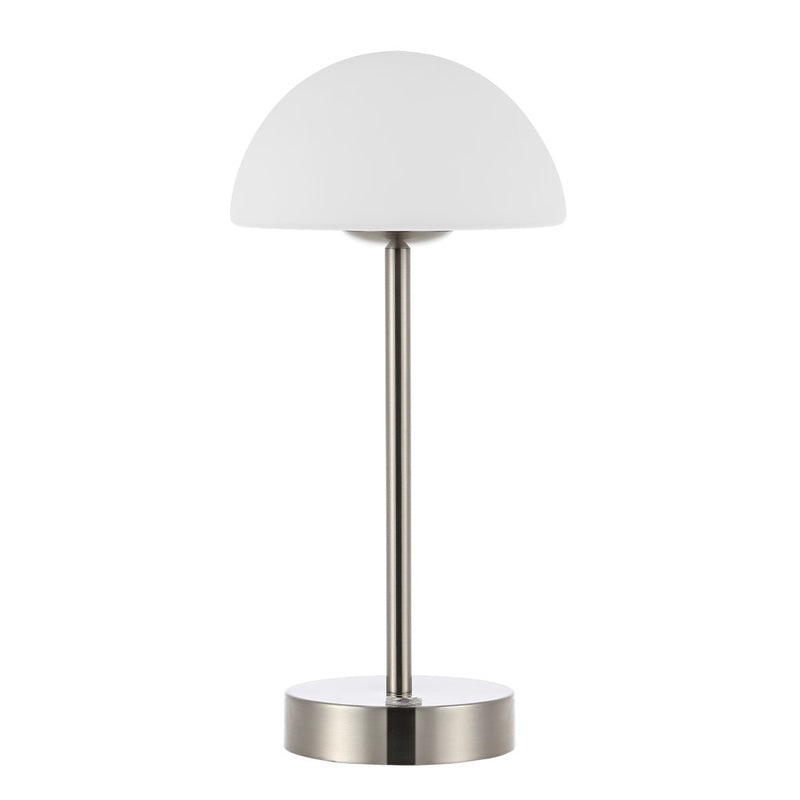 Xavier 12.5" Modern Minimalist Iron Rechargeable Integrated LED Table Lamp - JONATHAN Y