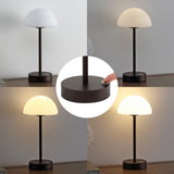 Xavier 12.5" Modern Minimalist Iron Rechargeable Integrated LED Table Lamp - JONATHAN Y