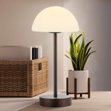 Xavier 12.5" Modern Minimalist Iron Rechargeable Integrated LED Table Lamp - JONATHAN Y