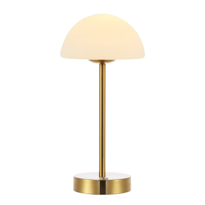 Xavier 12.5" Modern Minimalist Iron Rechargeable Integrated LED Table Lamp - JONATHAN Y