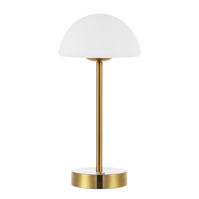 Xavier 12.5" Modern Minimalist Iron Rechargeable Integrated LED Table Lamp - JONATHAN Y