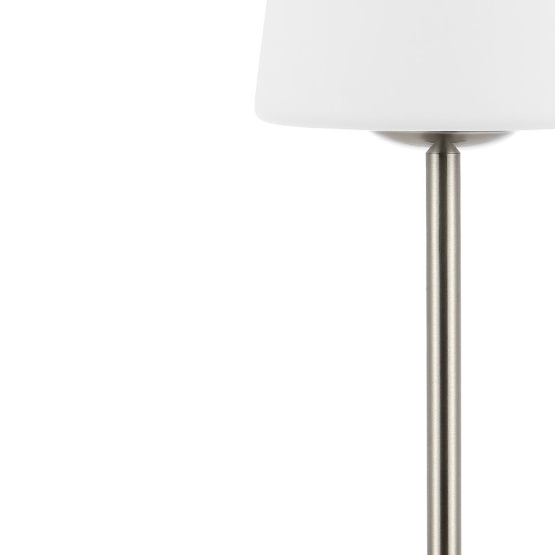 Carson 12.75" Modern Minimalist Iron Rechargeable Integrated LED Table Lamp - JONATHAN Y