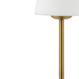 Carson 12.75" Modern Minimalist Iron Rechargeable Integrated LED Table Lamp