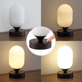 Eli 8" Bohemian Farmhouse Iron Rechargeable Integrated LED Table Lamp - JONATHAN Y