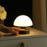Zoe 5.75" Bohemian Farmhouse Iron Rechargeable Integrated LED Table Lamp - JONATHAN Y