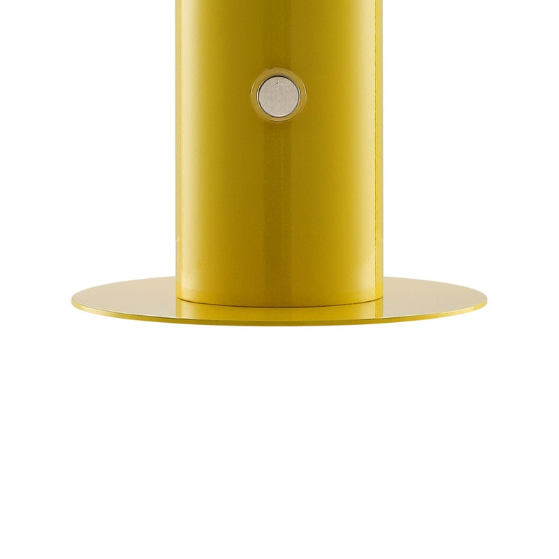 Suillius 11" Contemporary Bohemian Rechargeable/Cordless Iron Integrated LED Mushroom Table Lamp