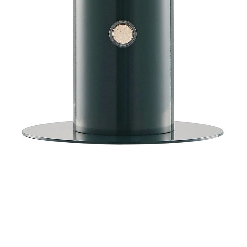 Suillius 11" Contemporary Bohemian Rechargeable/Cordless Iron Integrated LED Mushroom Table Lamp