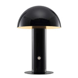 Boletus 10.75" Contemporary Bohemian Rechargeable/Cordless Iron Integrated LED Mushroom Table Lamp - JONATHAN Y
