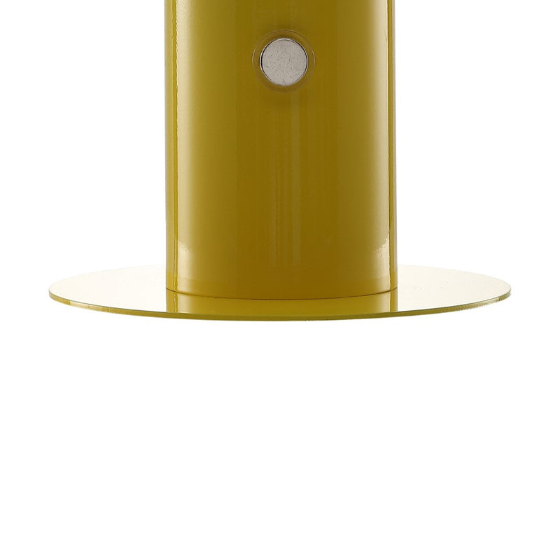 Boletus 10.75" Contemporary Bohemian Rechargeable/Cordless Iron Integrated LED Mushroom Table Lamp