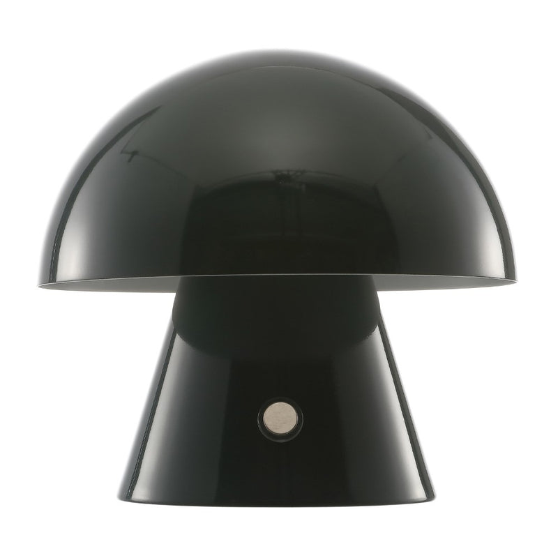 Porcini 7" Contemporary Bohemian Rechargeable/Cordless Iron Integrated LED Mushroom Table Lamp - JONATHAN Y