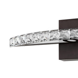 Alyson 18"  Bohemian Industrial Iron/Acrylic Integrated LED Vanity Light - JONATHAN Y