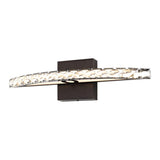 Alyson 18"  Bohemian Industrial Iron/Acrylic Integrated LED Vanity Light - JONATHAN Y