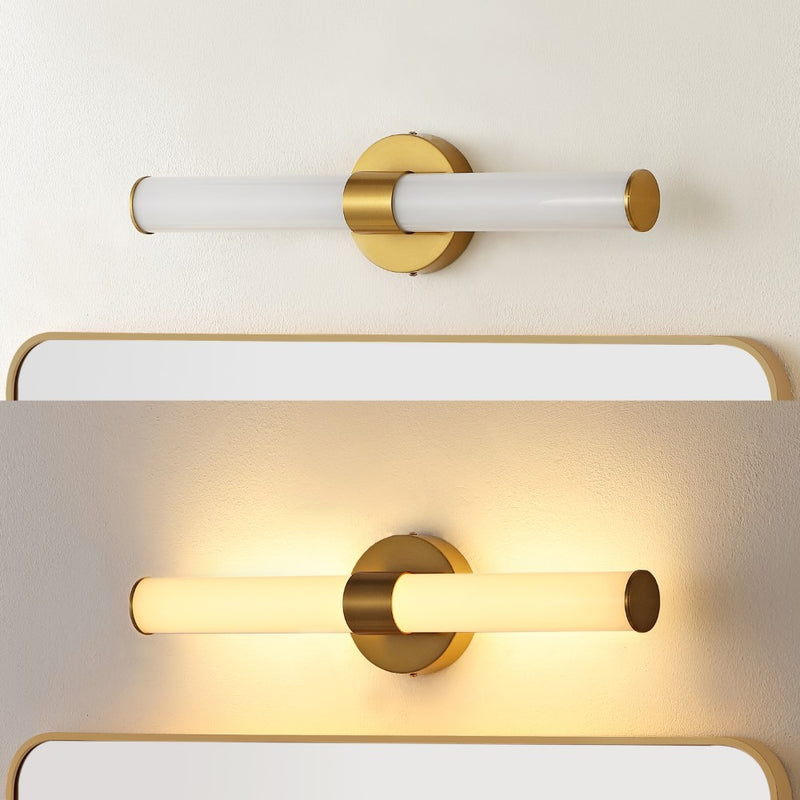 Brooks 20.13"  Industrial Mid-Century Iron Integrated LED Vanity Light - JONATHAN Y